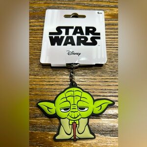 Star Wars Yoda Soft Touch Keychain - NWT